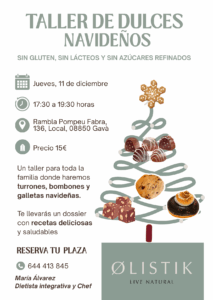 Taller de Dulces Navideños Saludables
