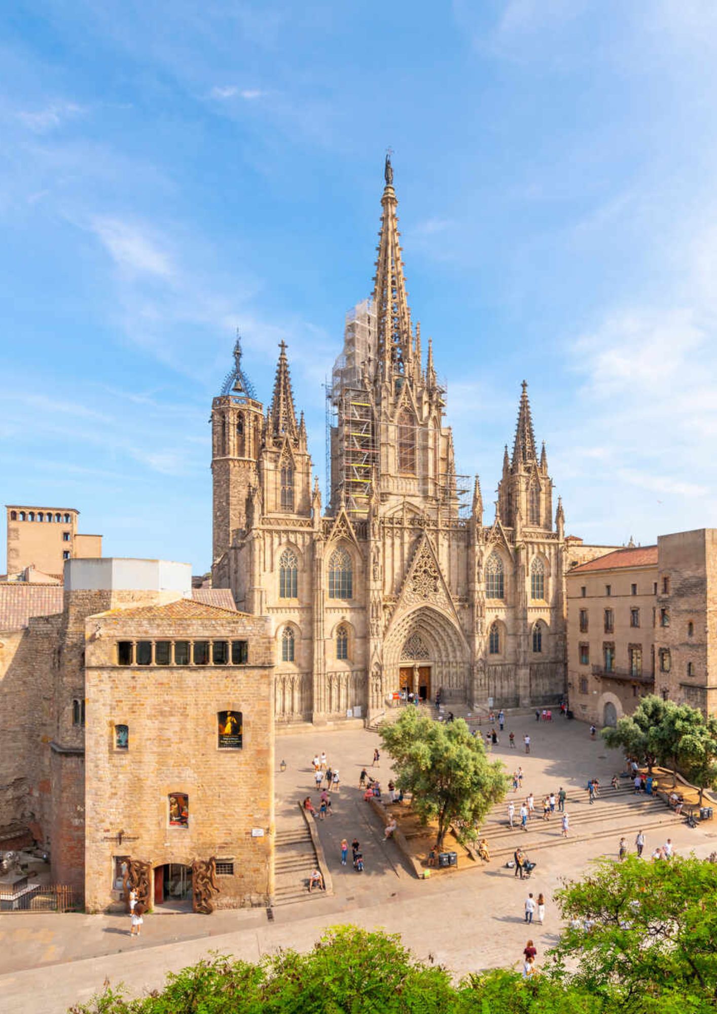 El núcleo más antiguo. Sus calles son un entramado irregular lleno de palacios, iglesias y plazas escondidas. Es el centro político (Ayuntamiento y Generalitat) y religioso (Catedral) de la ciudad.
