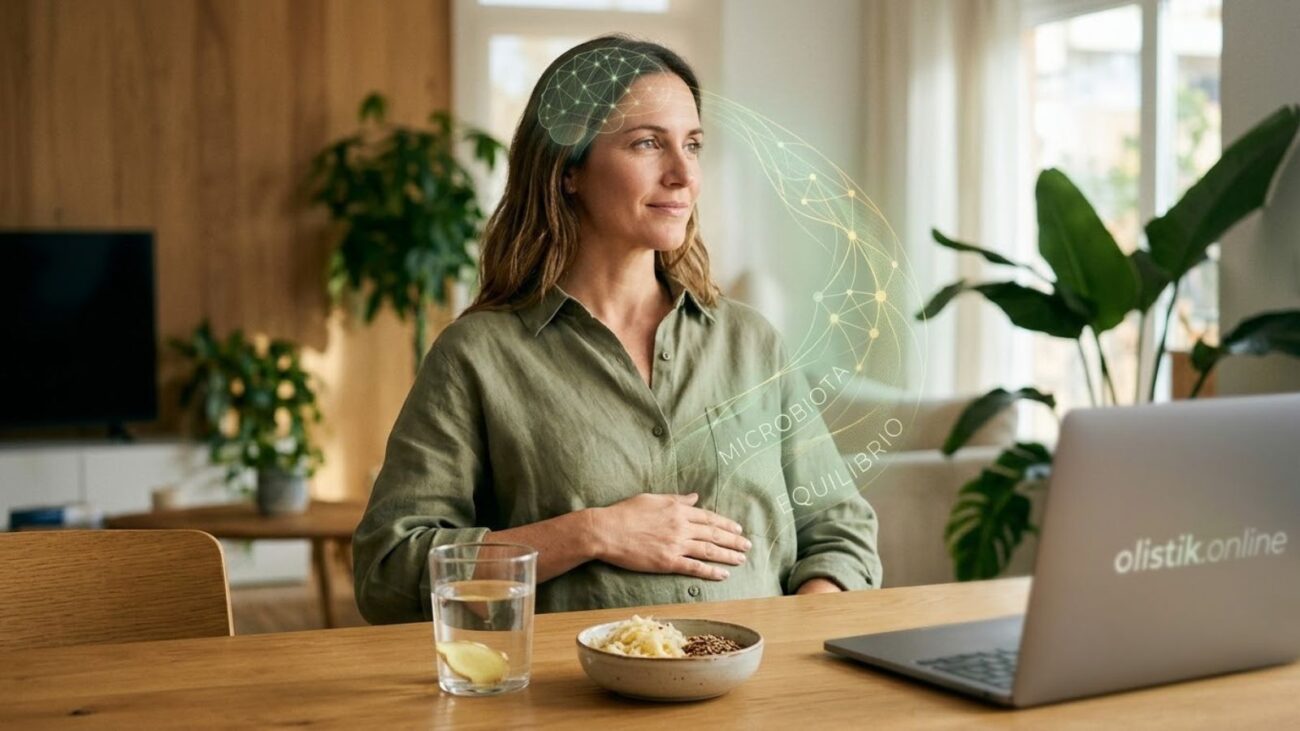 Los gases intestinales no son simplemente una molestia; son mensajeros biológicos de nuestra microbiota. En Olistik, entendemos que una microbiota equilibrada es la base de la salud inmunológica, metabólica y emocional. Cuando el eje intestino-cerebro —conectado por el Nervio Vago— funciona correctamente, la inflamación disminuye y el bienestar integral aumenta.